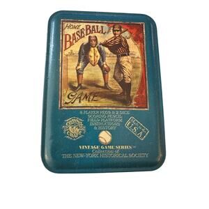 New York Historical Society Vintage Baseball Game In Tin